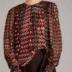 BI-nk Sequin-Embellished Blouse